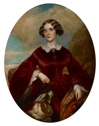 Anna Hardaway Bunker portréja